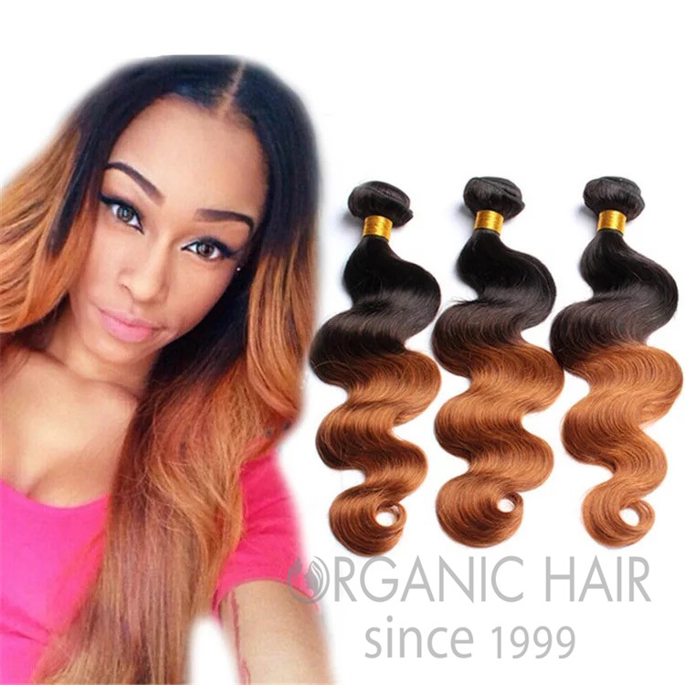 Body wave human hair weave 